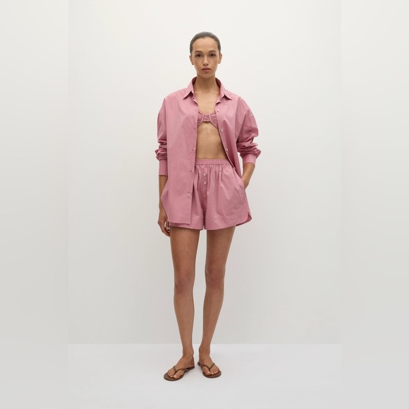 Faithfull the Brand Pants - NWT Faithfull the Brand Lonia Shorts in Valentine Size M‎